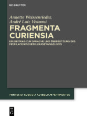 cover image of Fragmenta Curiensia